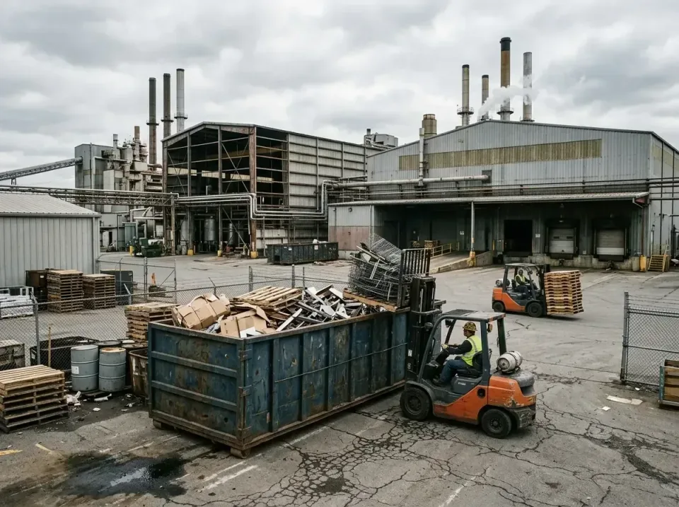 industrial-factory-scrap-conta-003 — frequently asked questions, Cheap Roll-off Dumpster Rentals in Aurora, MO